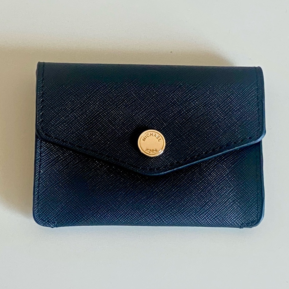 Michael Kors Black Keychain Wallet